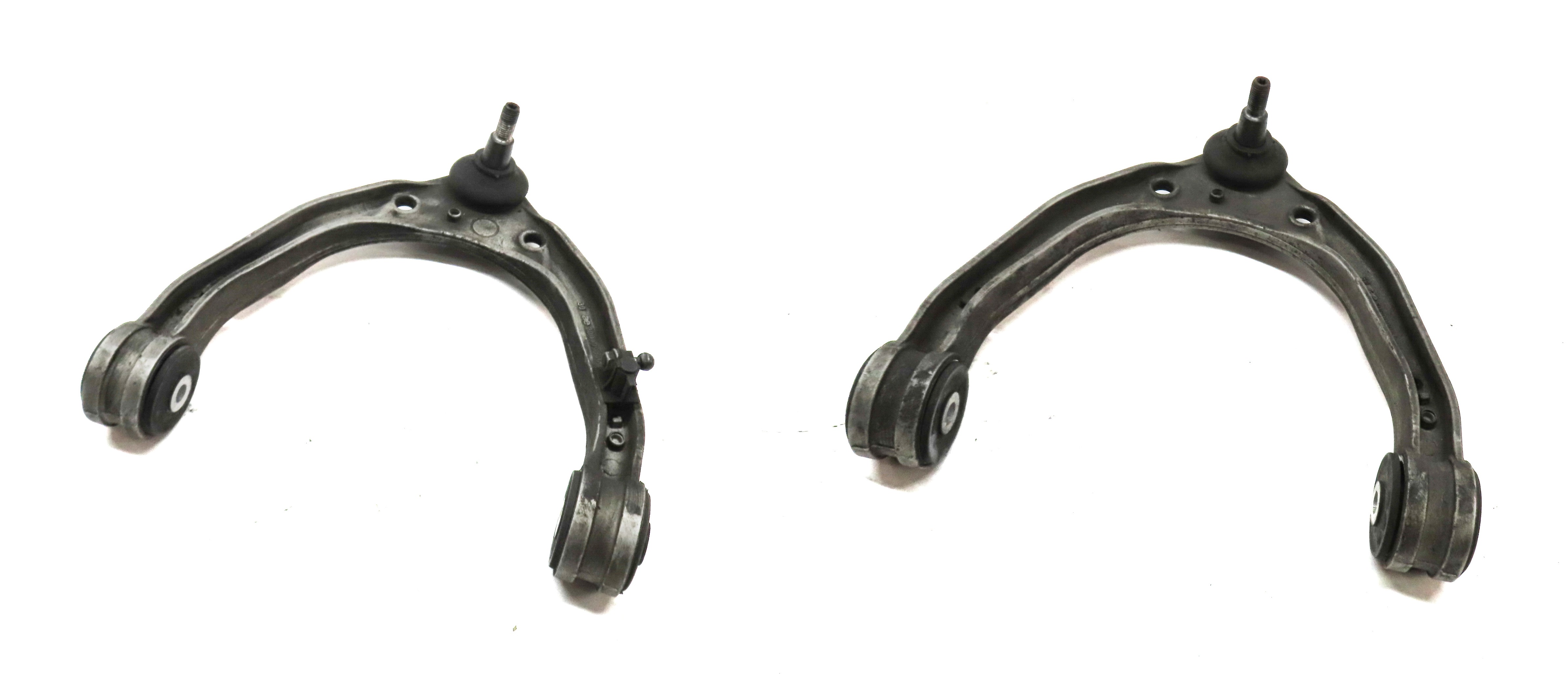 2003-2010 PORSCHE CAYENNE (955 957) FRONT LEFT & RIGHT UPPER CONTROL ARM SET — exact item pictured